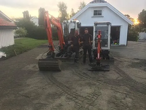 Arbeid utført i Kroken 6B - Hage og belegningsstein